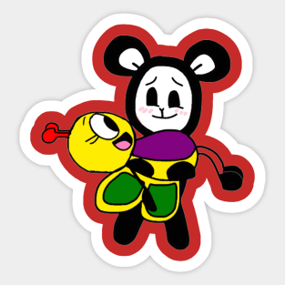 Getting Carried Away Sticker